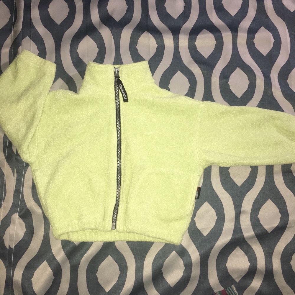 Chuck Roast zip up fleece jacket Size 2